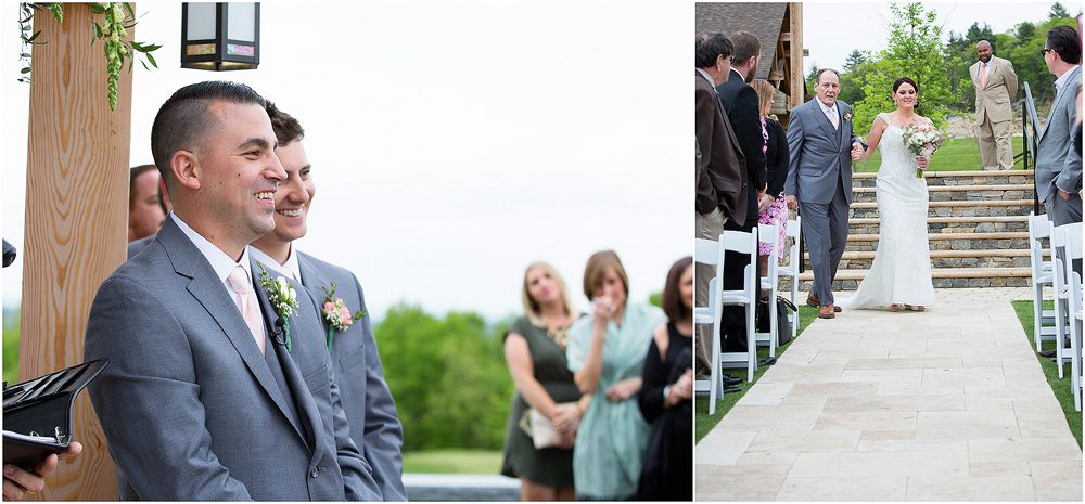 Kupec Wedding Groom Bride walk down the aisle CT MA Photographer