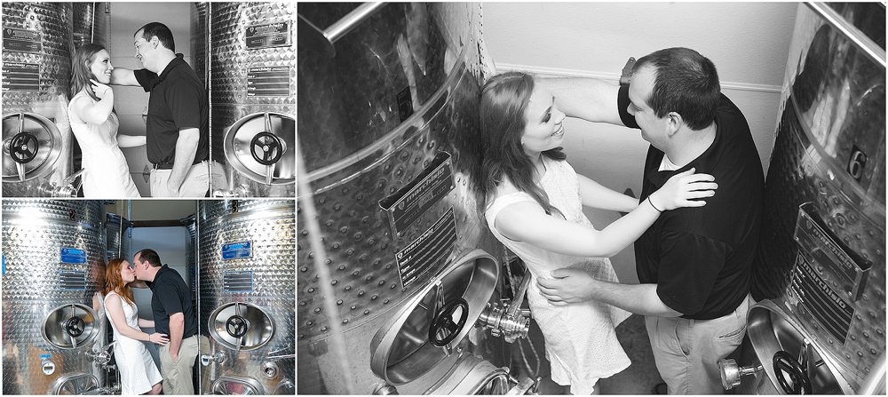 engaged vineyard softball styled session