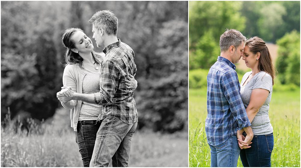 spring anniversary photo session