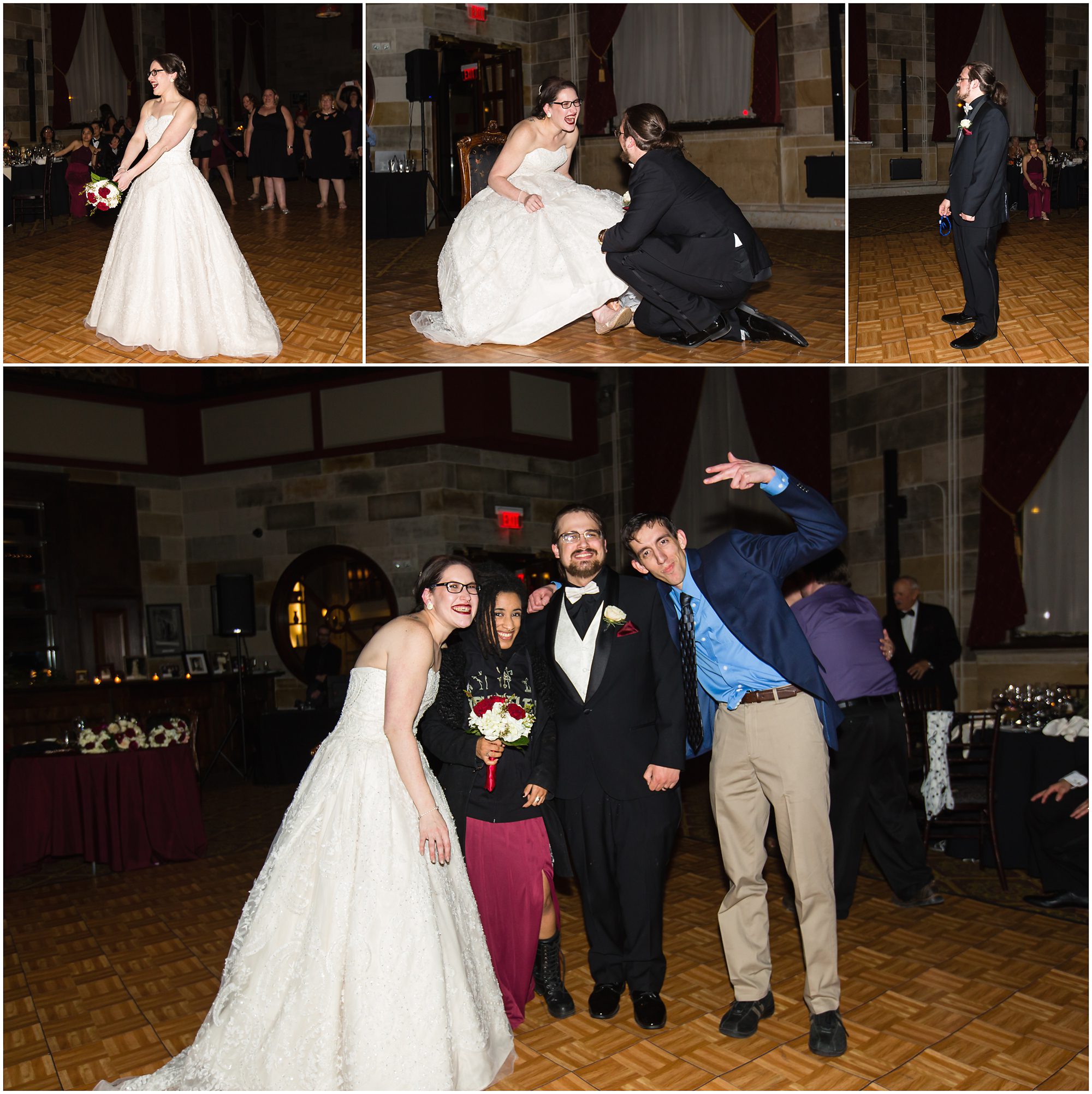 bouquet toss