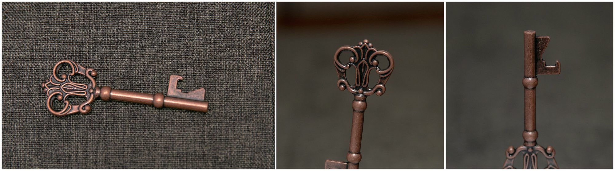 table gift key bottle