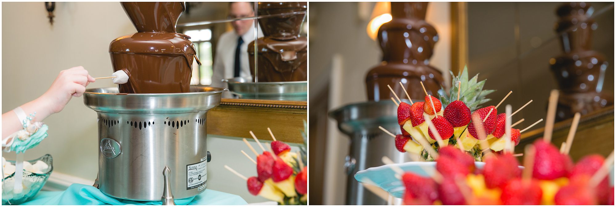 chocolate fountain