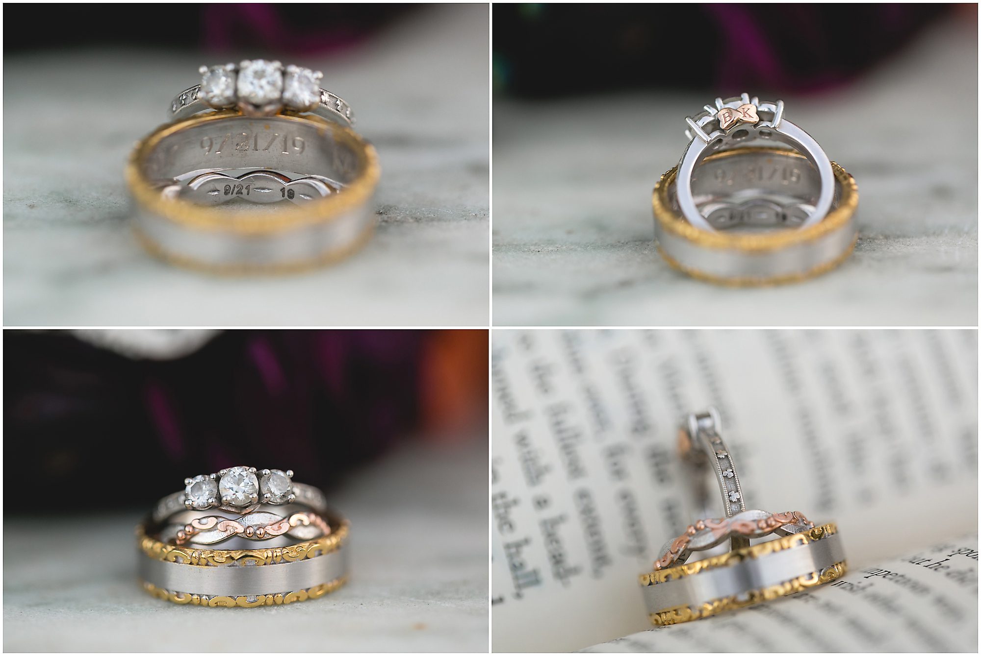 wedding ring set