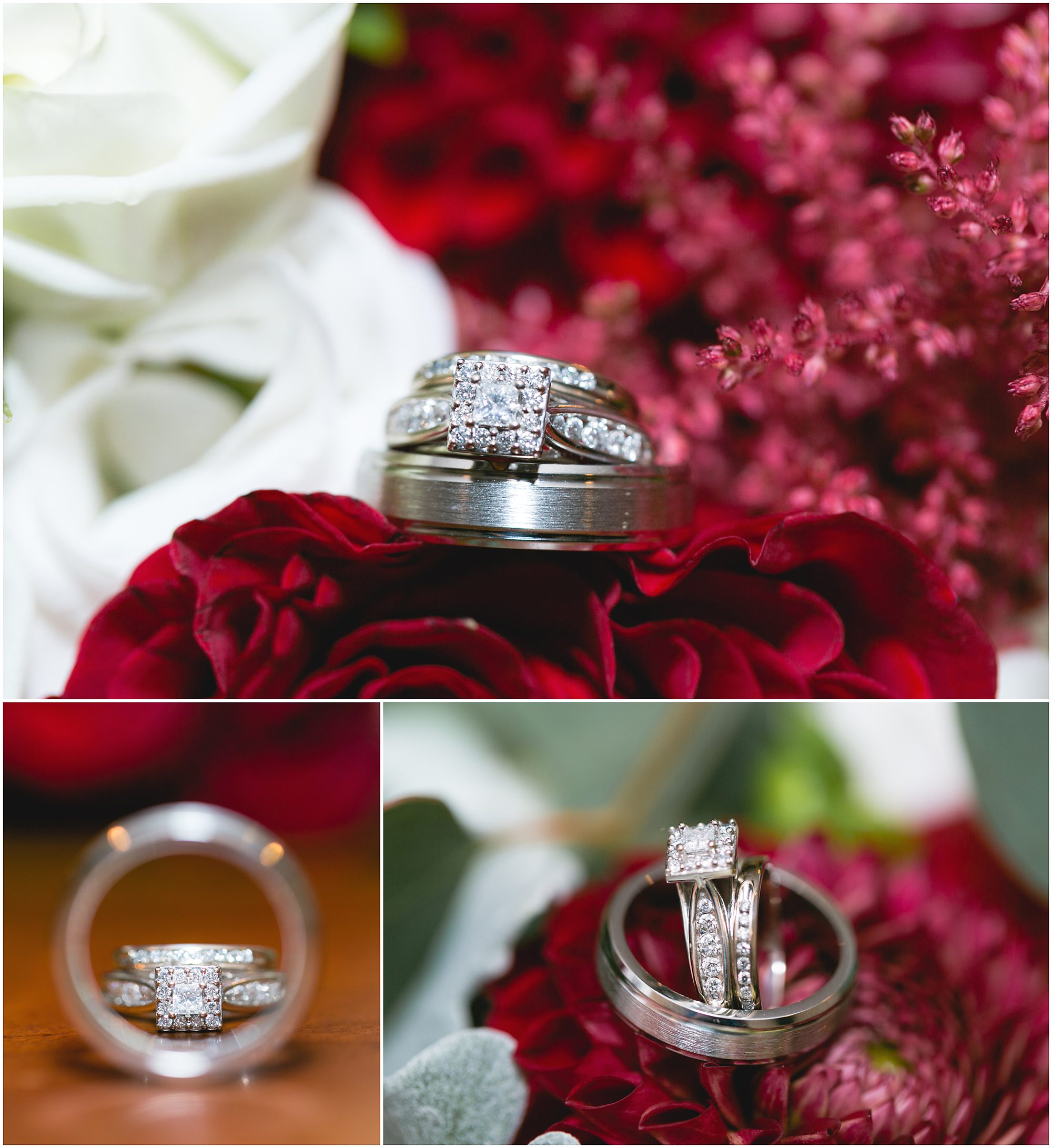 wedding ring set