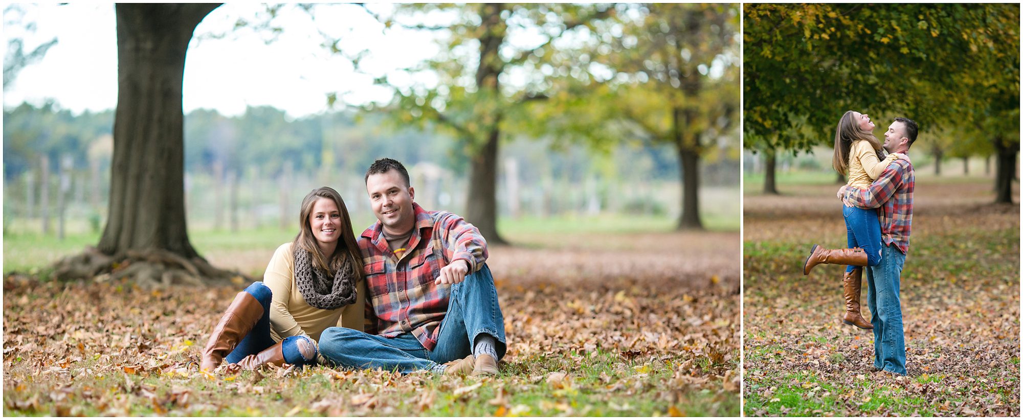 rustic engagement