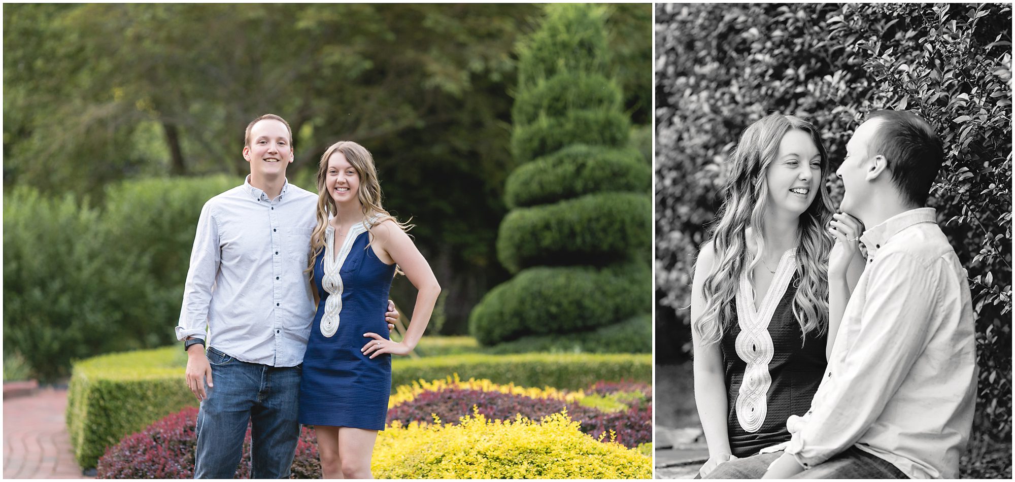 Wickham Park Sunset Engagement