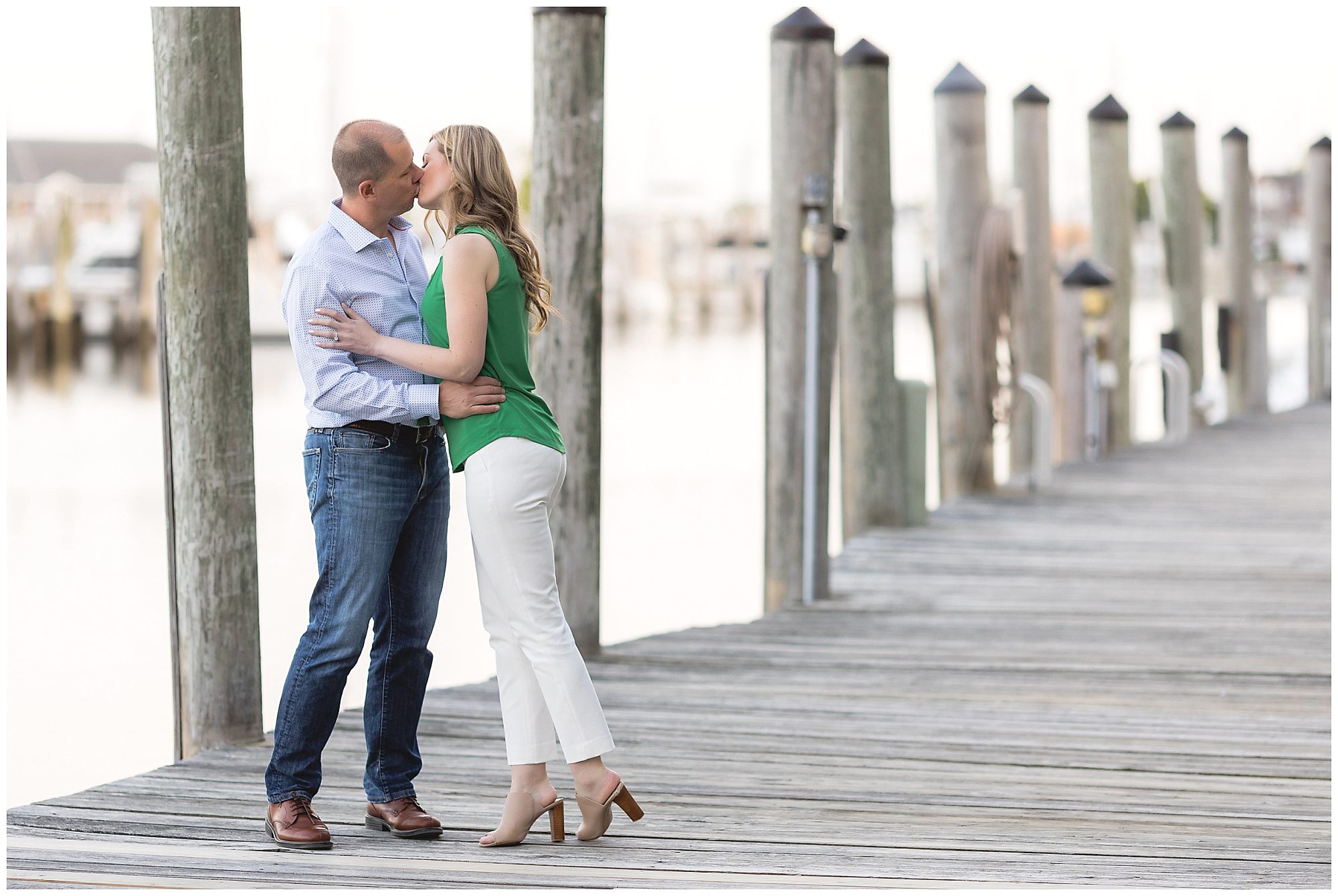 Couple on the pier