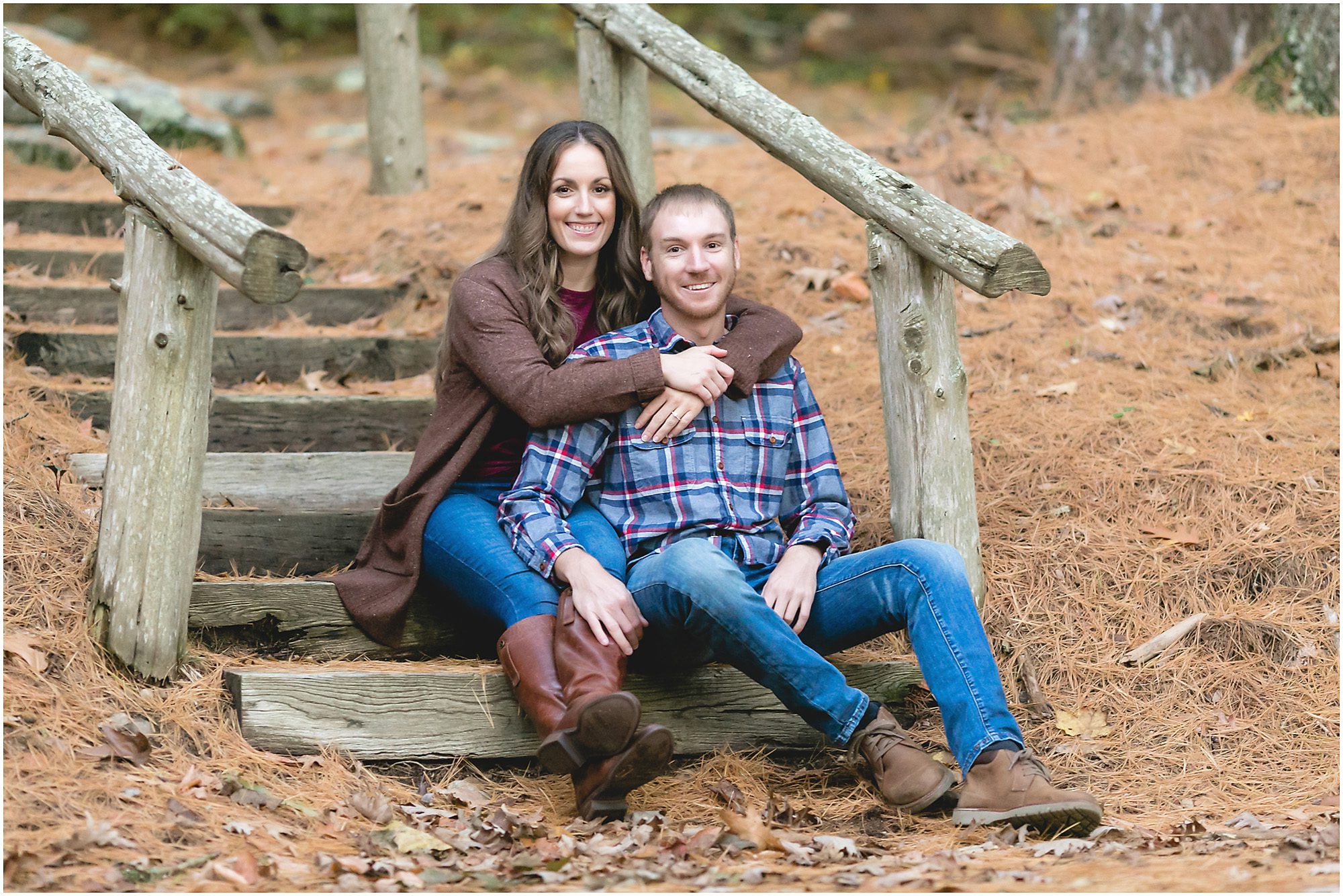 engagement session autumn