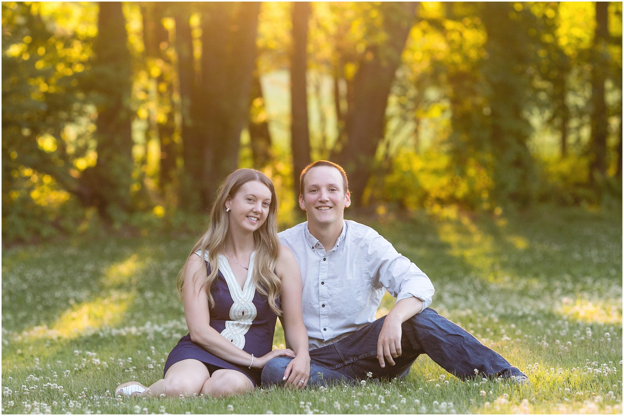 engagement session sunset
