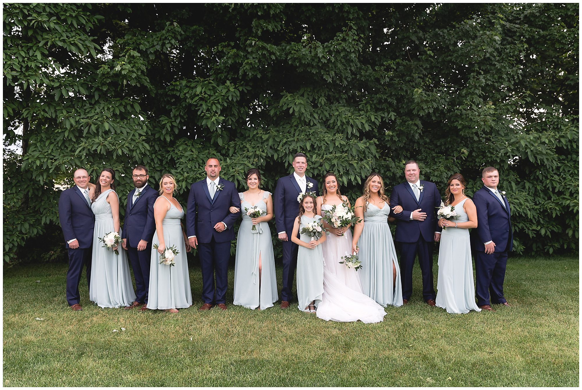 maneeley's wedding bridal party