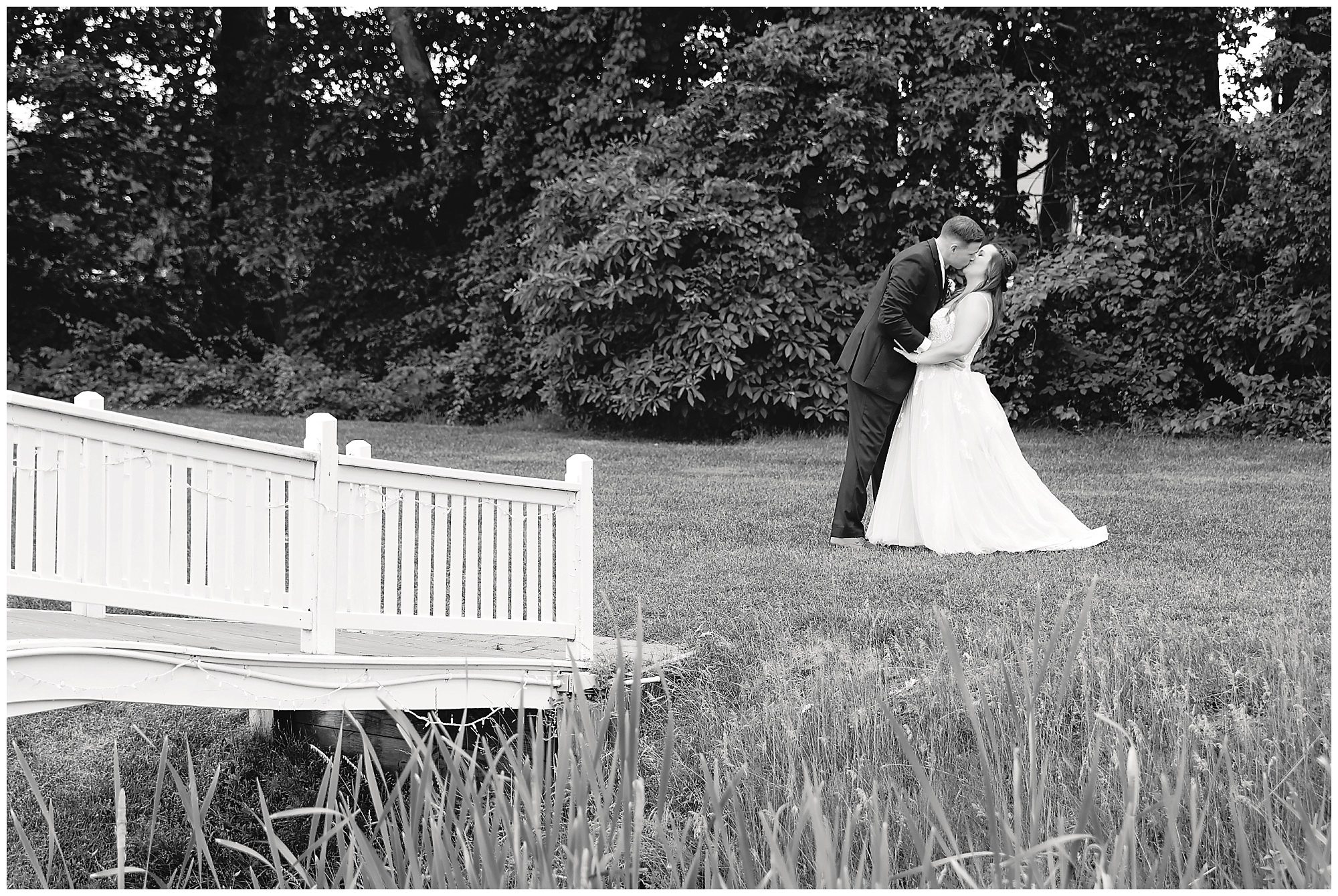maneeley's wedding bride and groom bridge