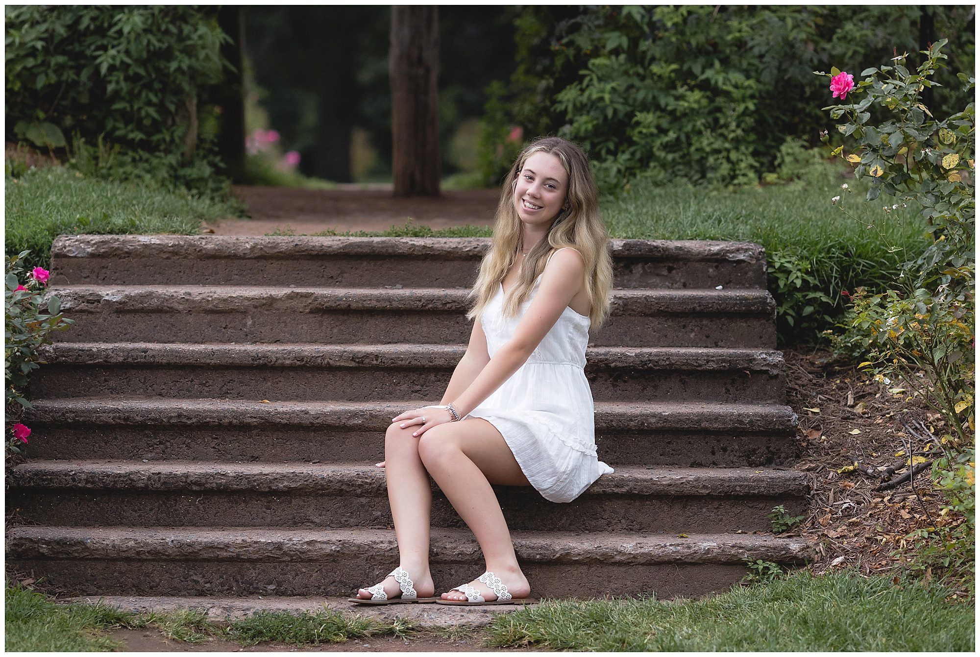senior portraits gazebo