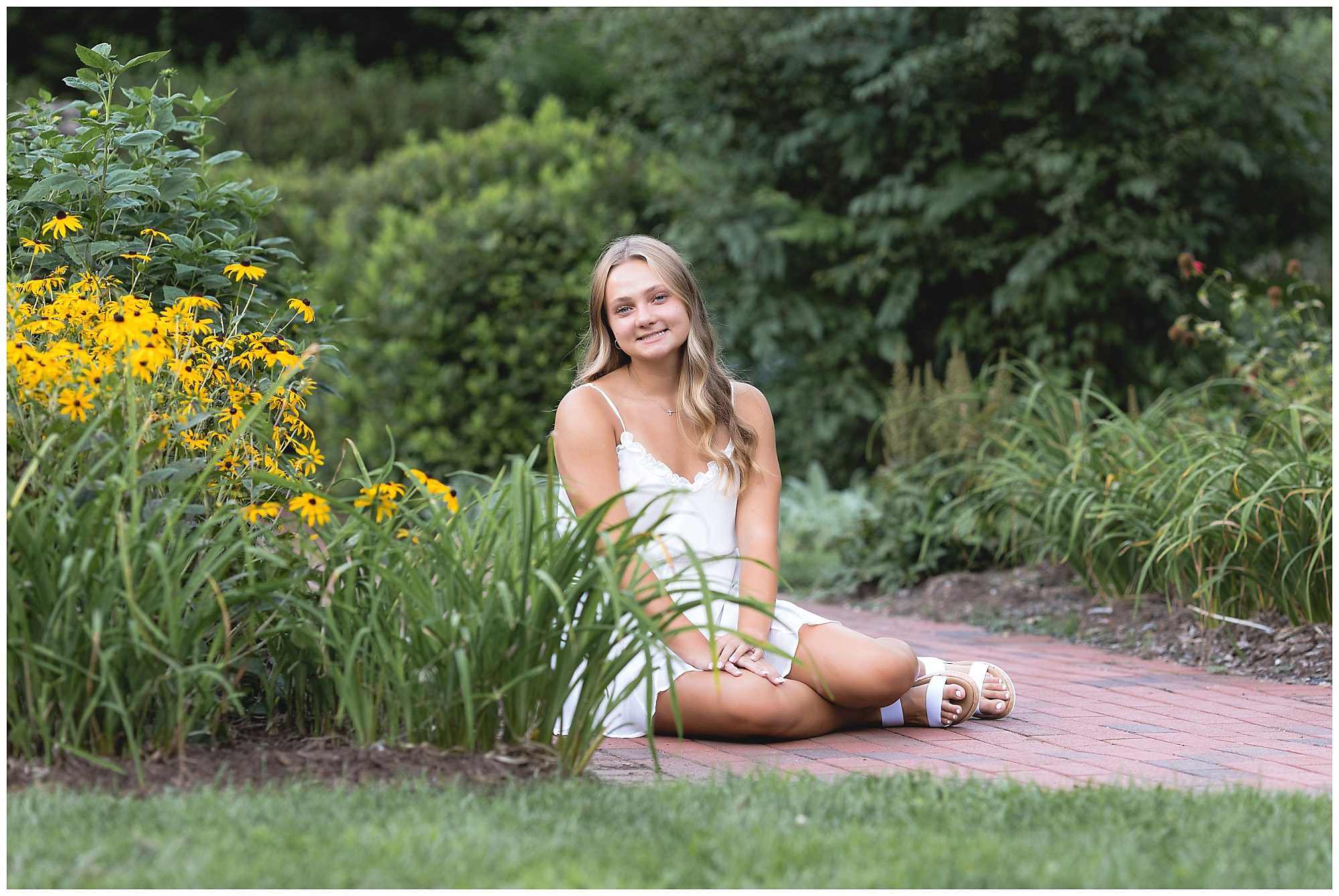 Senior Portraits garden