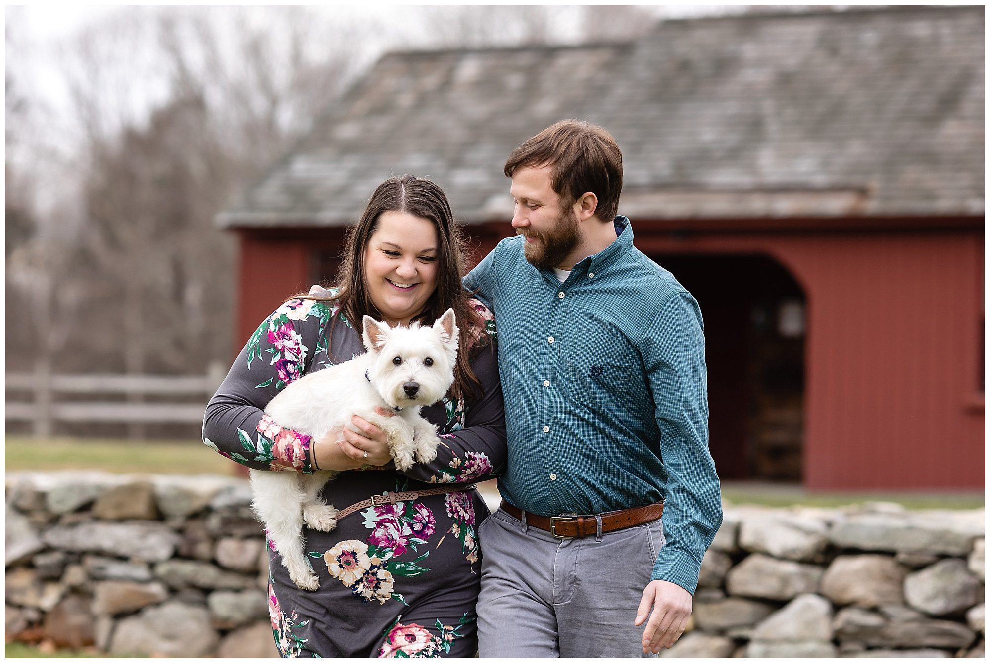 nathan hale homestead engagement session