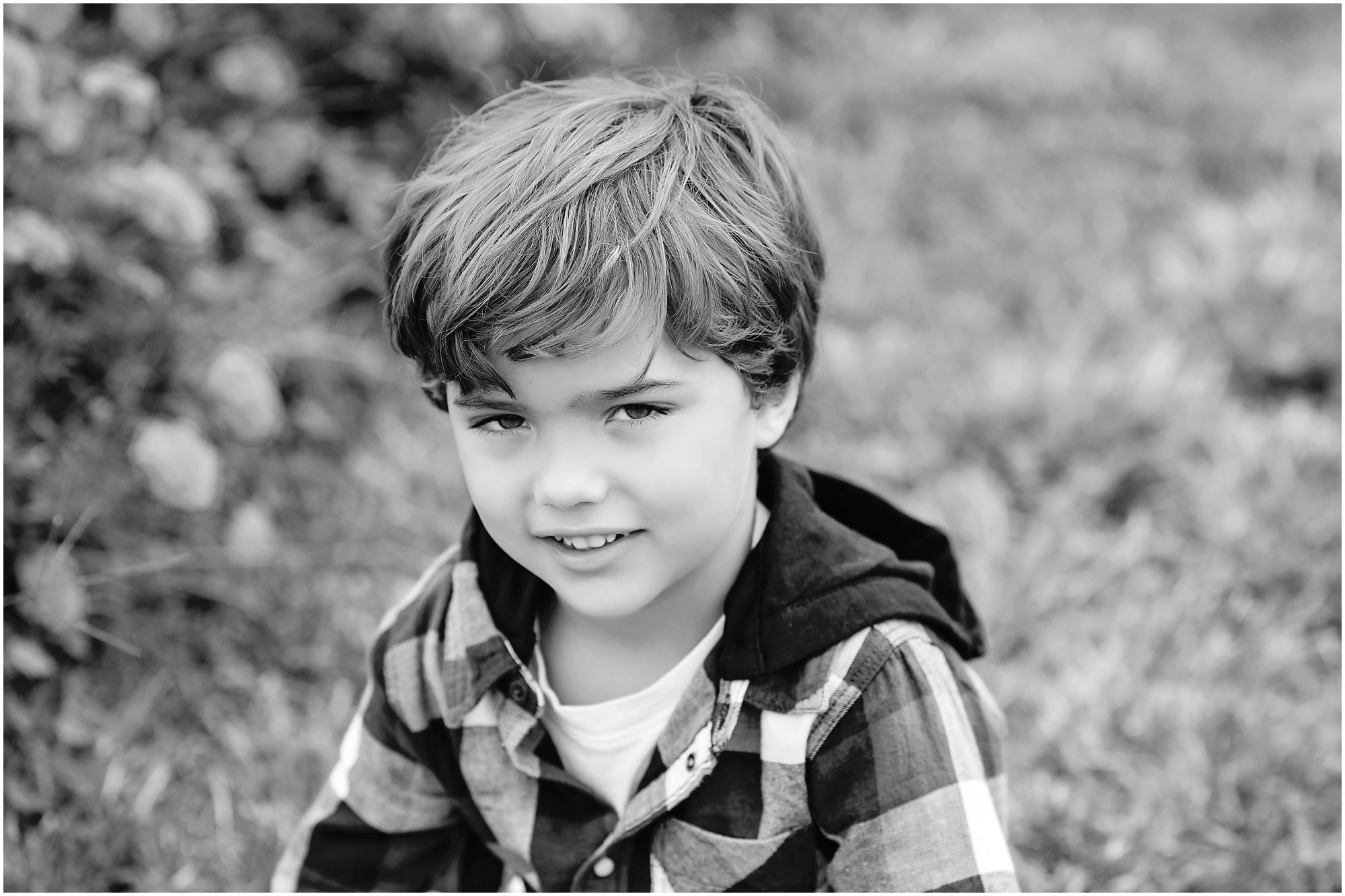 boy poses for picture