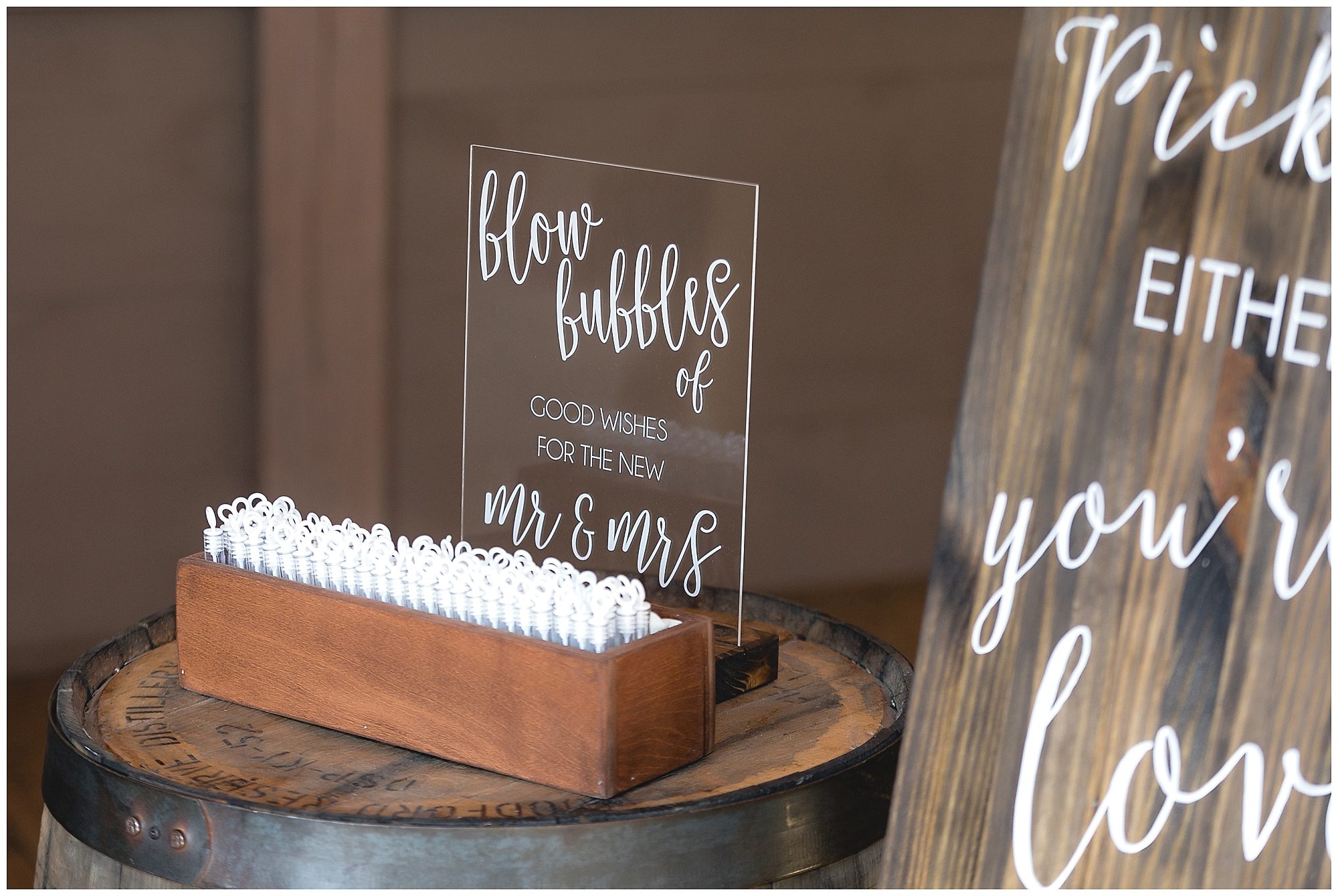 wedding ceremony bubbles