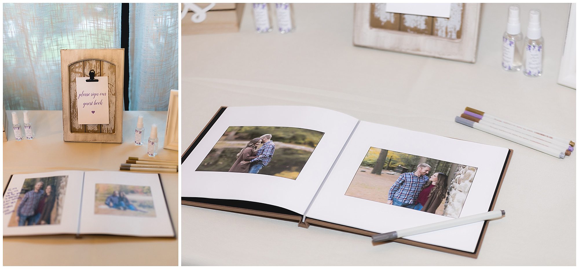 wedding guest book