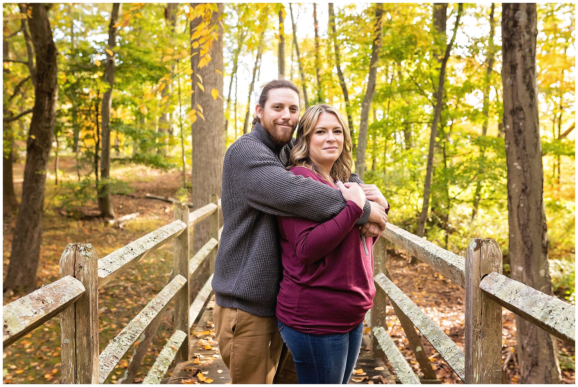 couple on bridge