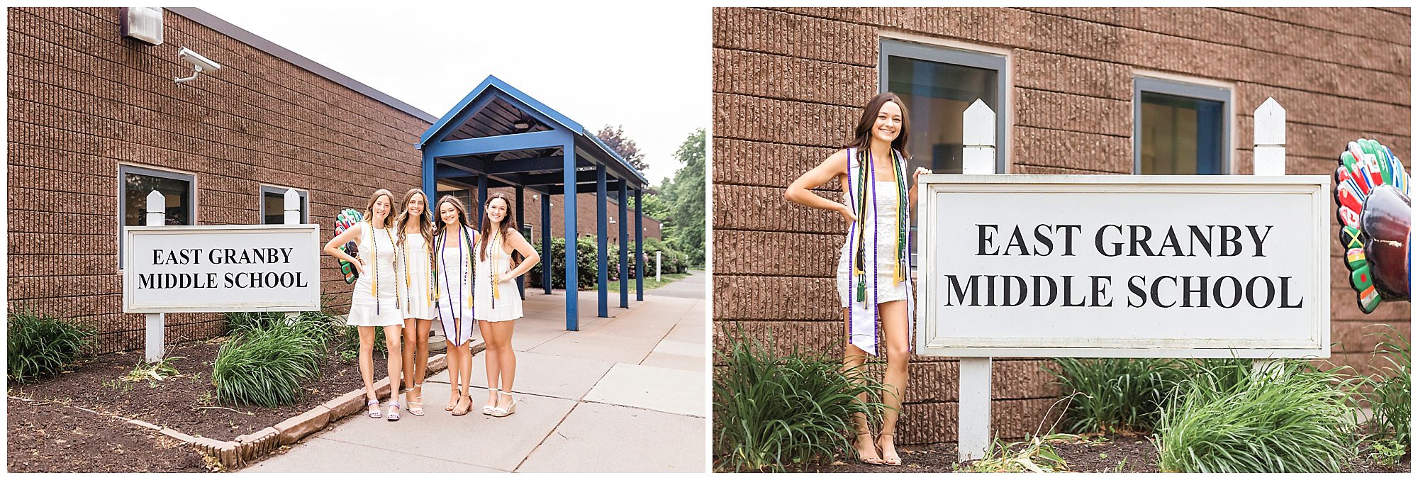 seniors at their middle school