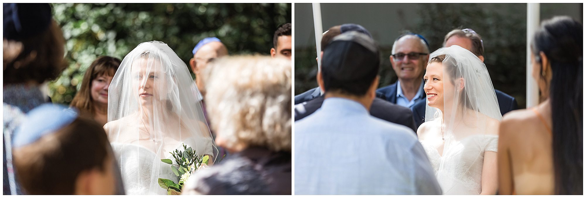 backyard wedding ceremony