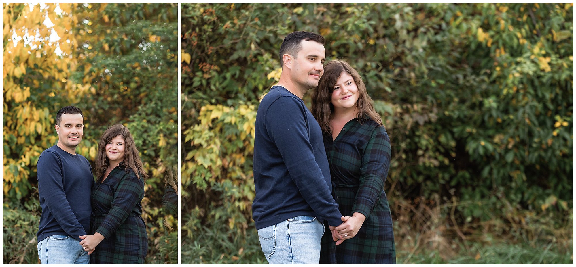 fall engagement session