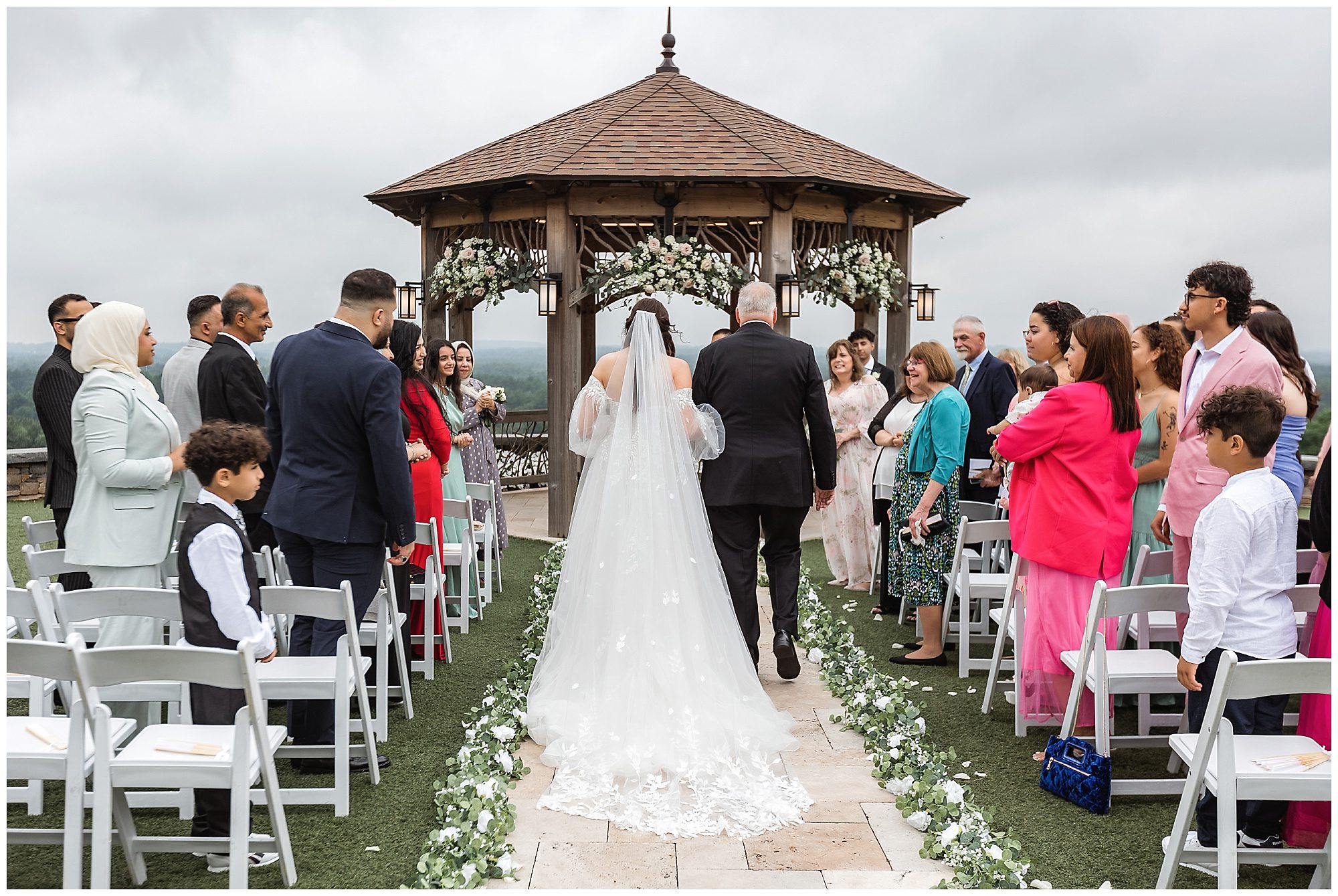 The Starting Gate wedding ceremony