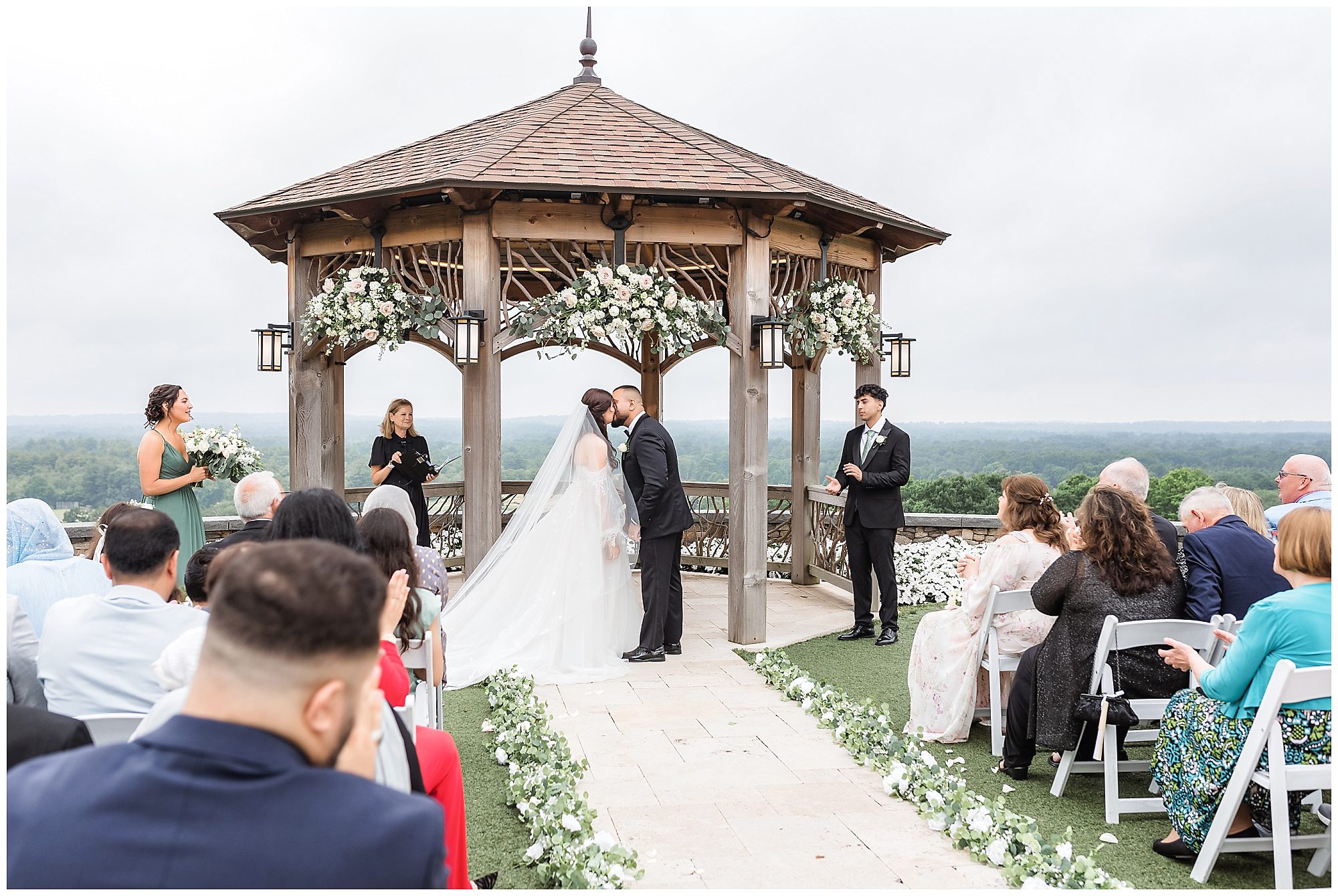 The Starting Gate wedding ceremony