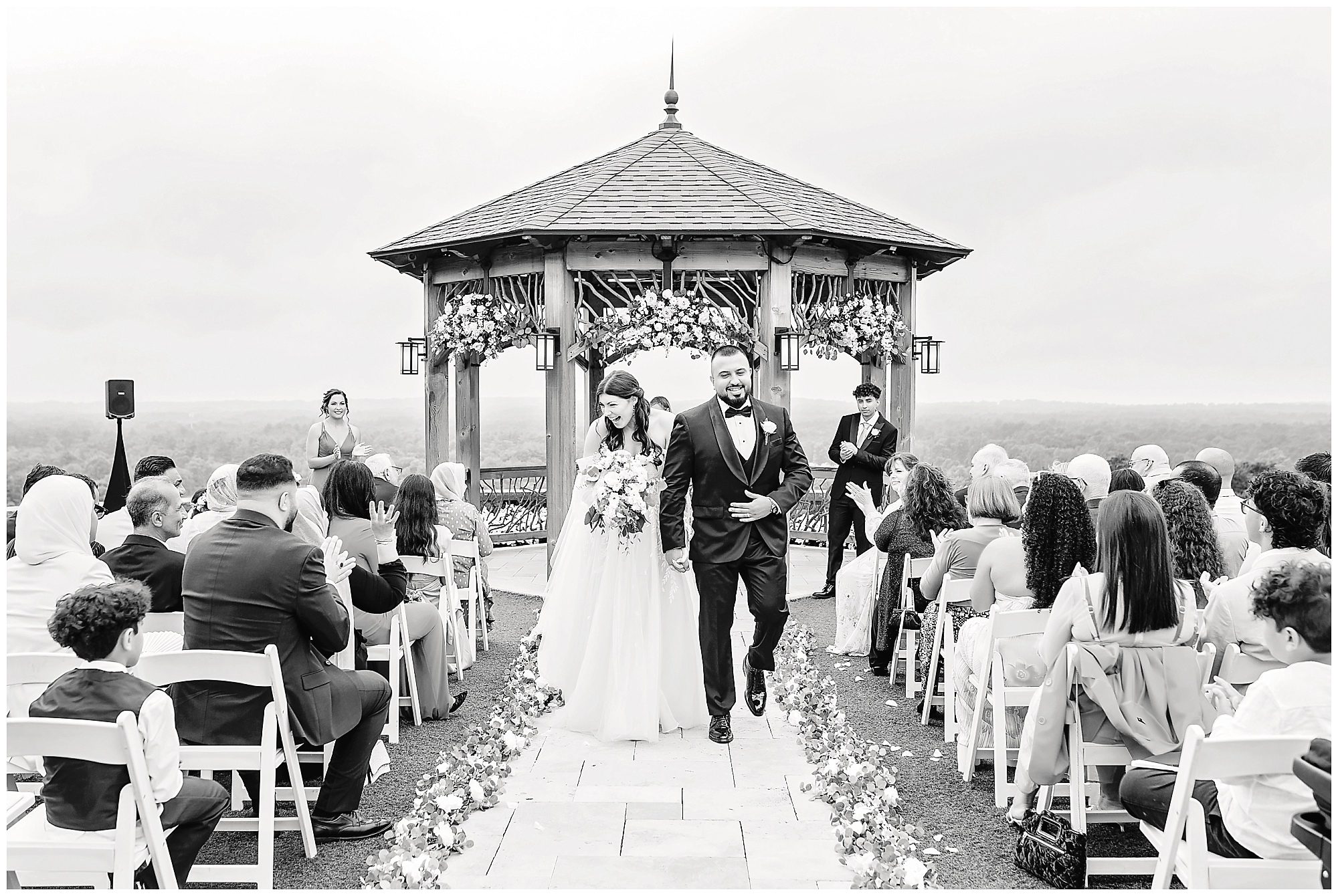The Starting Gate wedding ceremony
