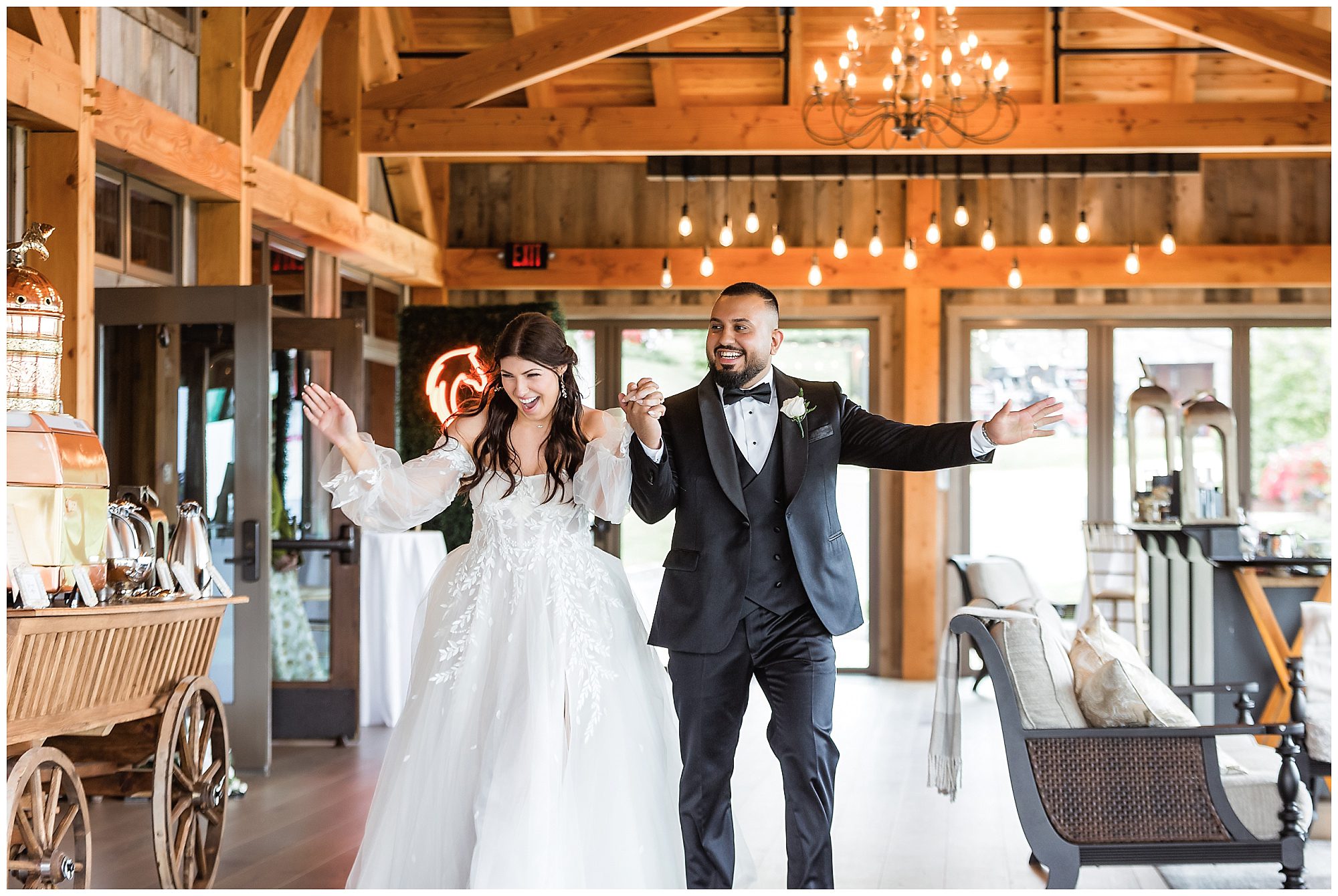 Bride and Groom introduction