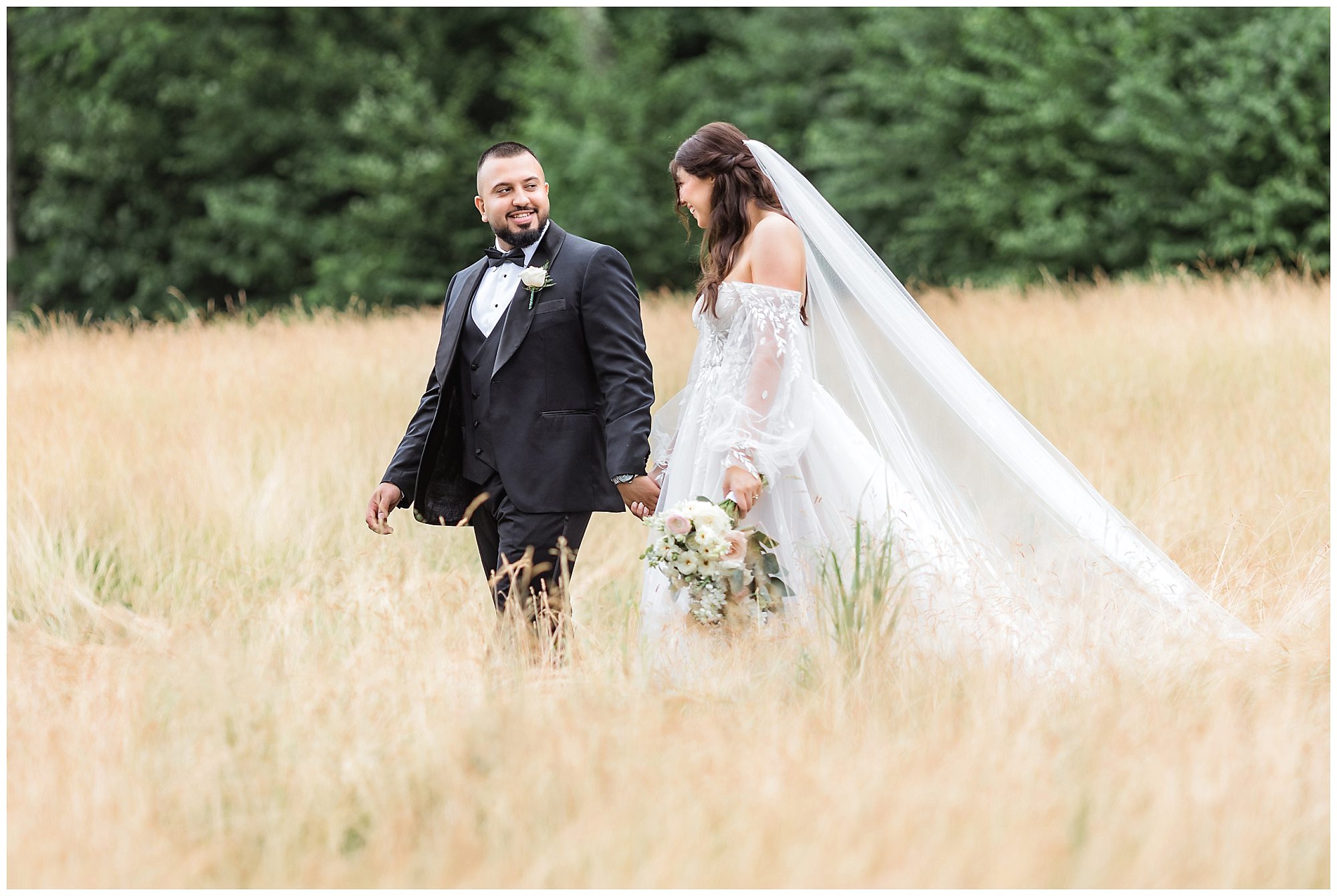 bride and groom portraits at The Starting Gate