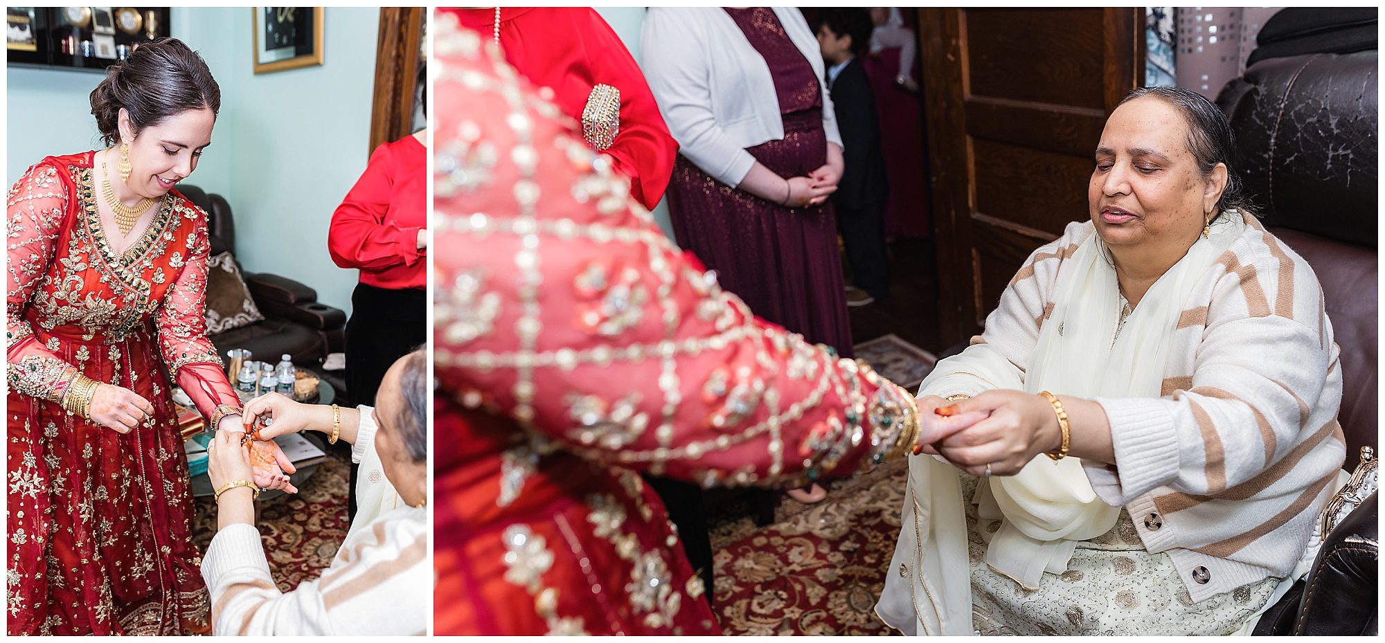 mother in law getting ready