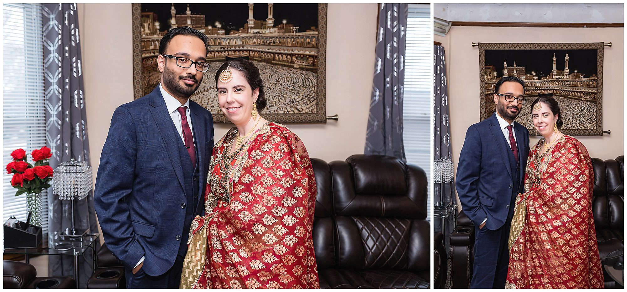 bride and groom wedding portraits