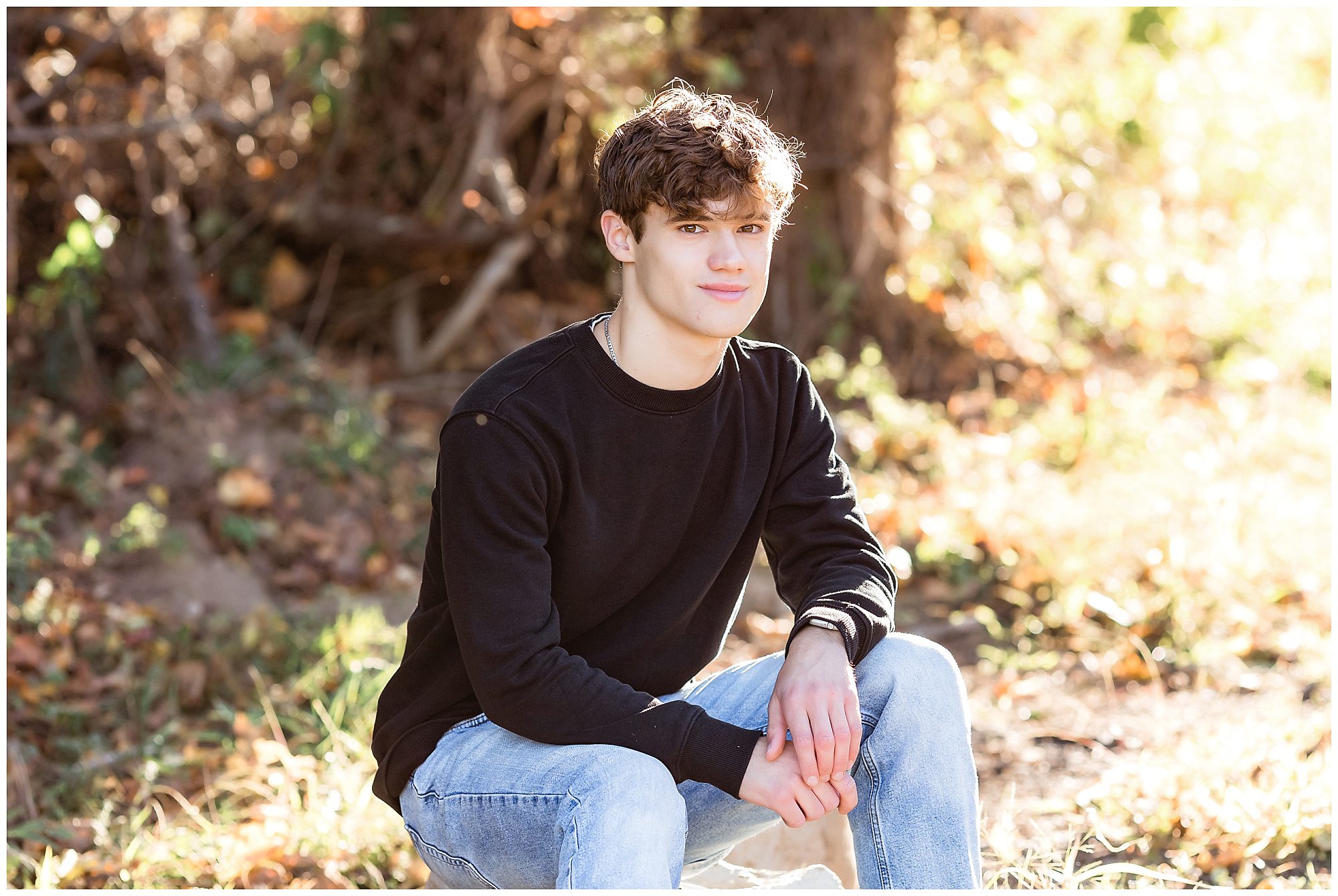 Tyler East Granby CT senior portrait