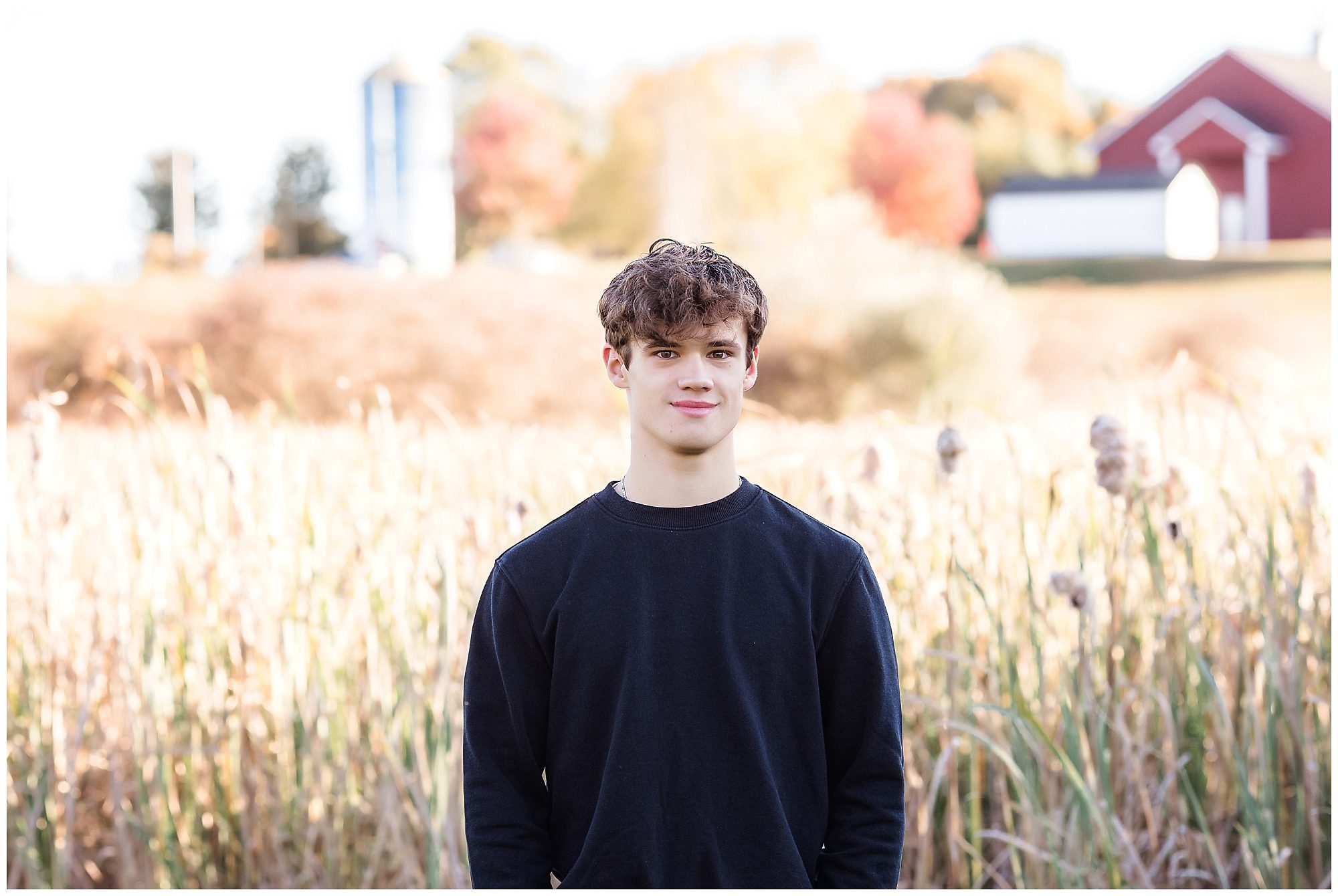 Tyler East Granby CT senior portrait