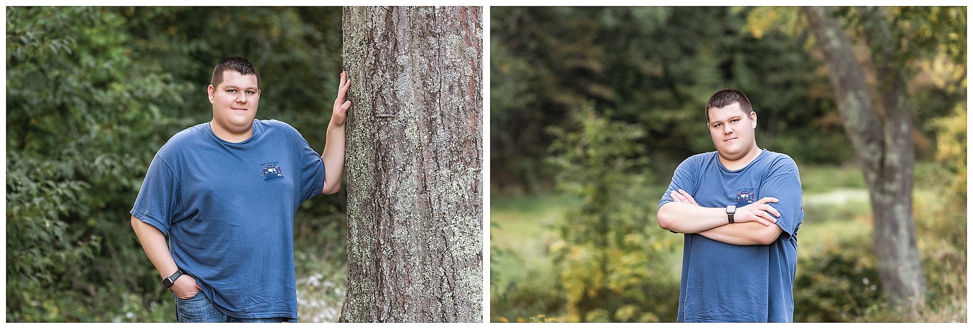 senior portraits woods