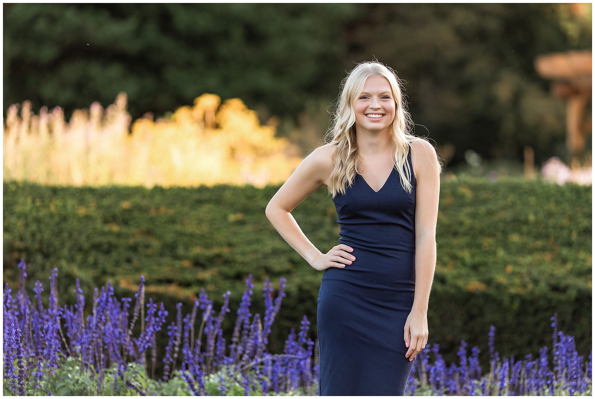 Tessa college graduation portraits