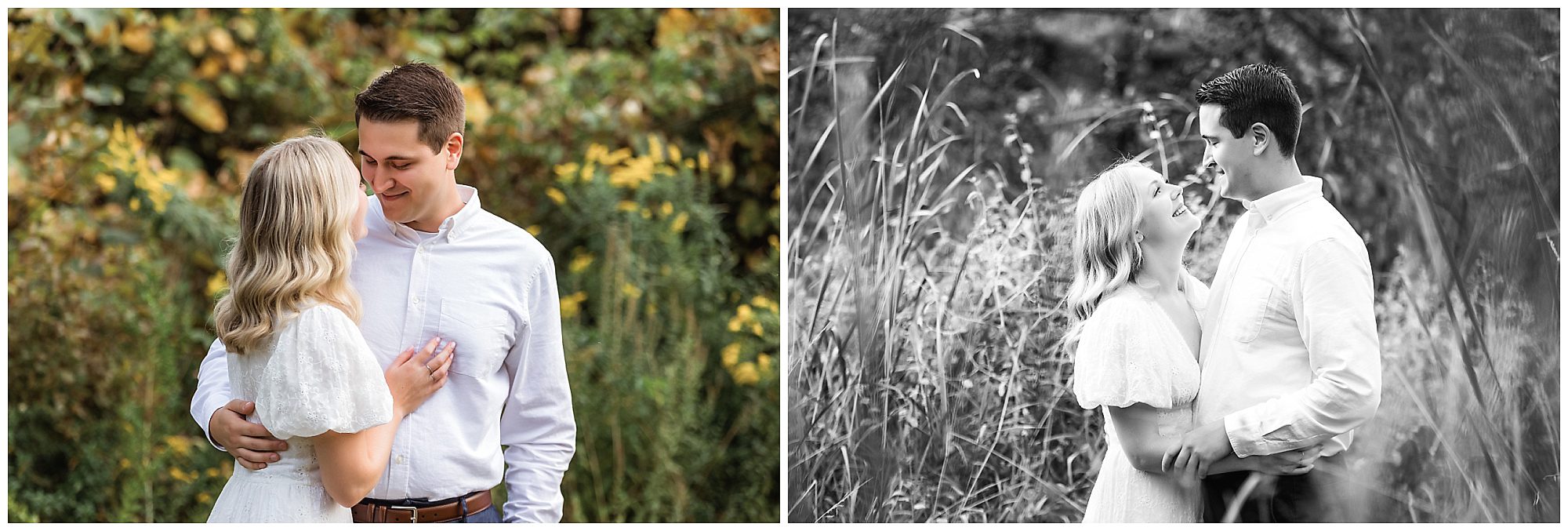 Sydni and Filip's engagement fall portraits connecticut