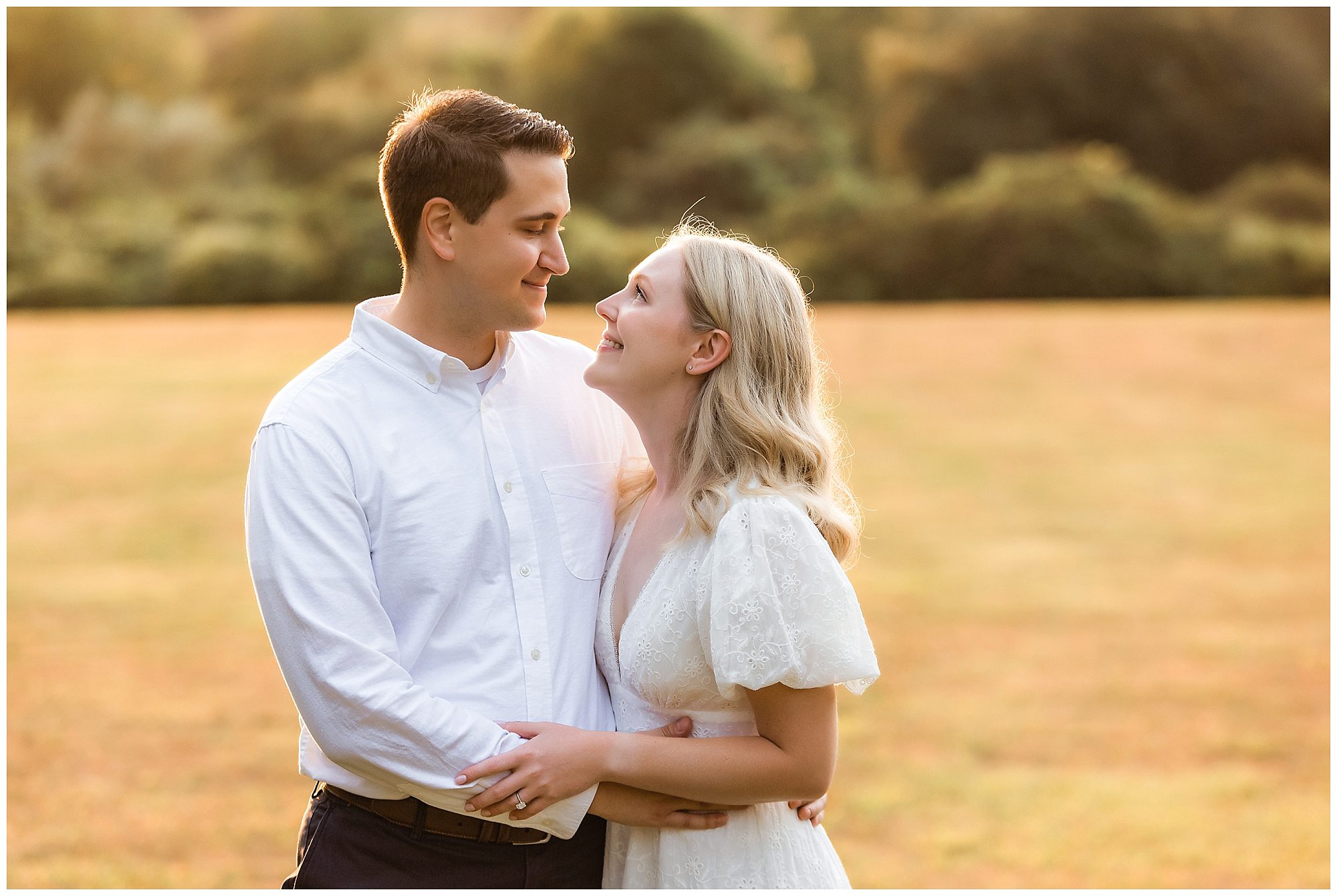 Sydni and Filip's engagement fall portraits connecticut land preserve