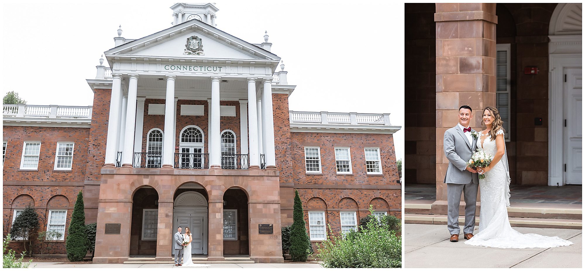 wedding portraits bride and groom