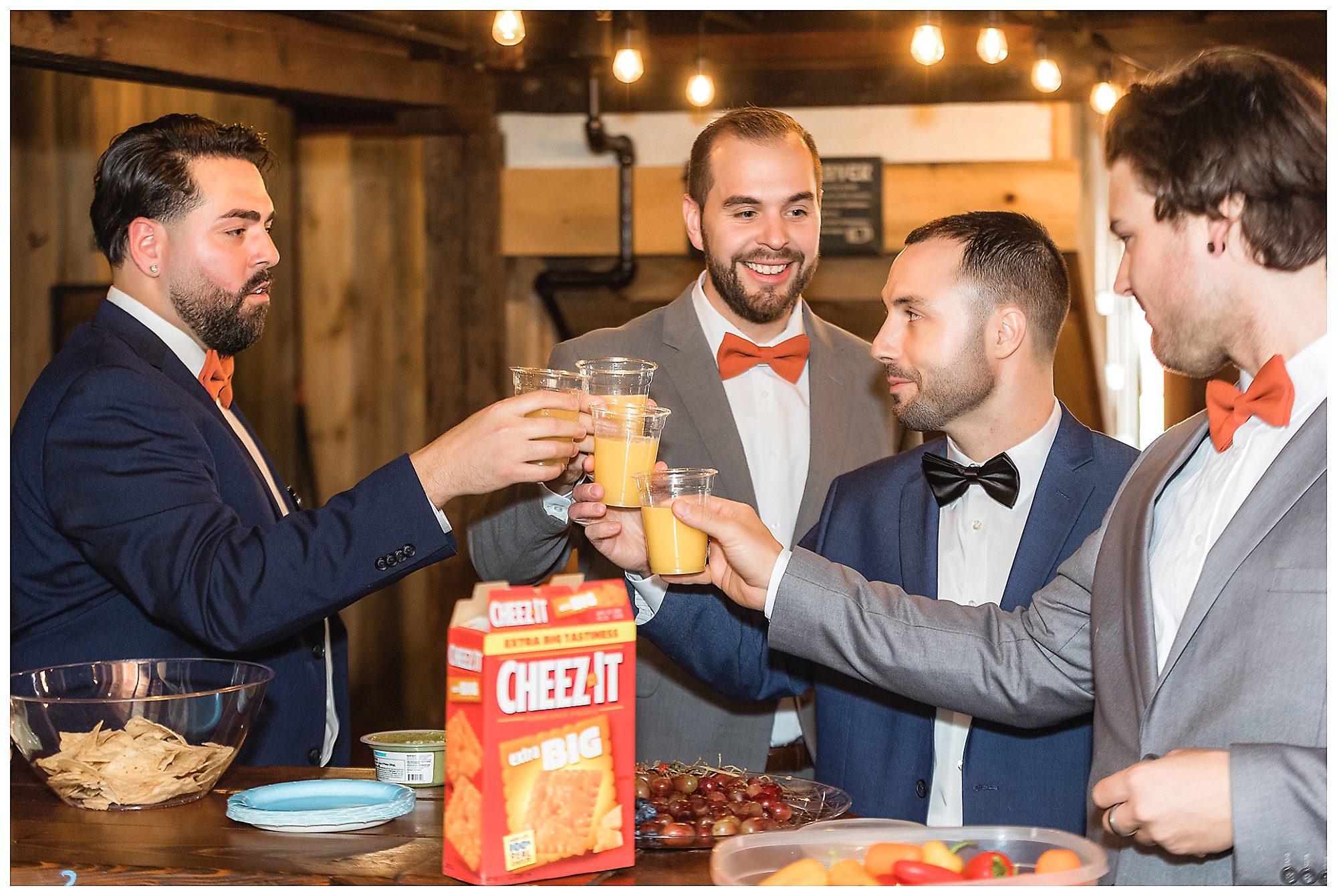 Westfield River Brewing Company groom getting ready