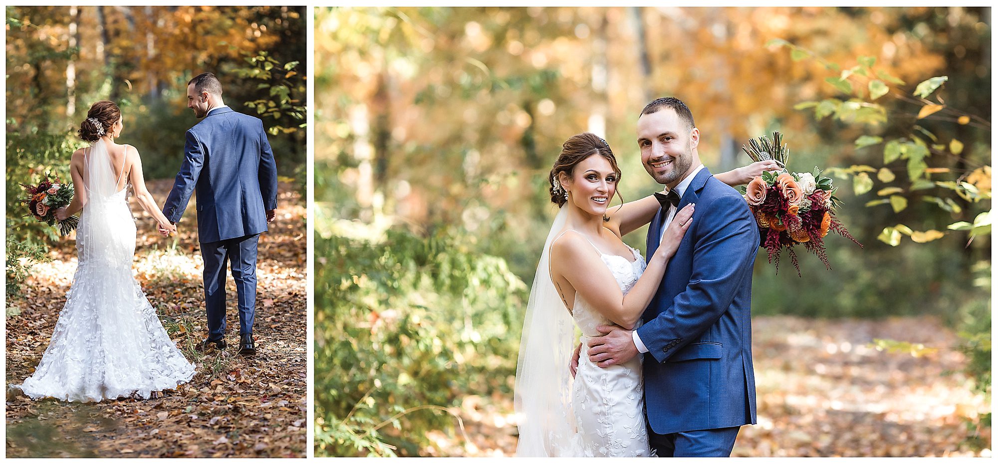 wedding portraits bride and groom