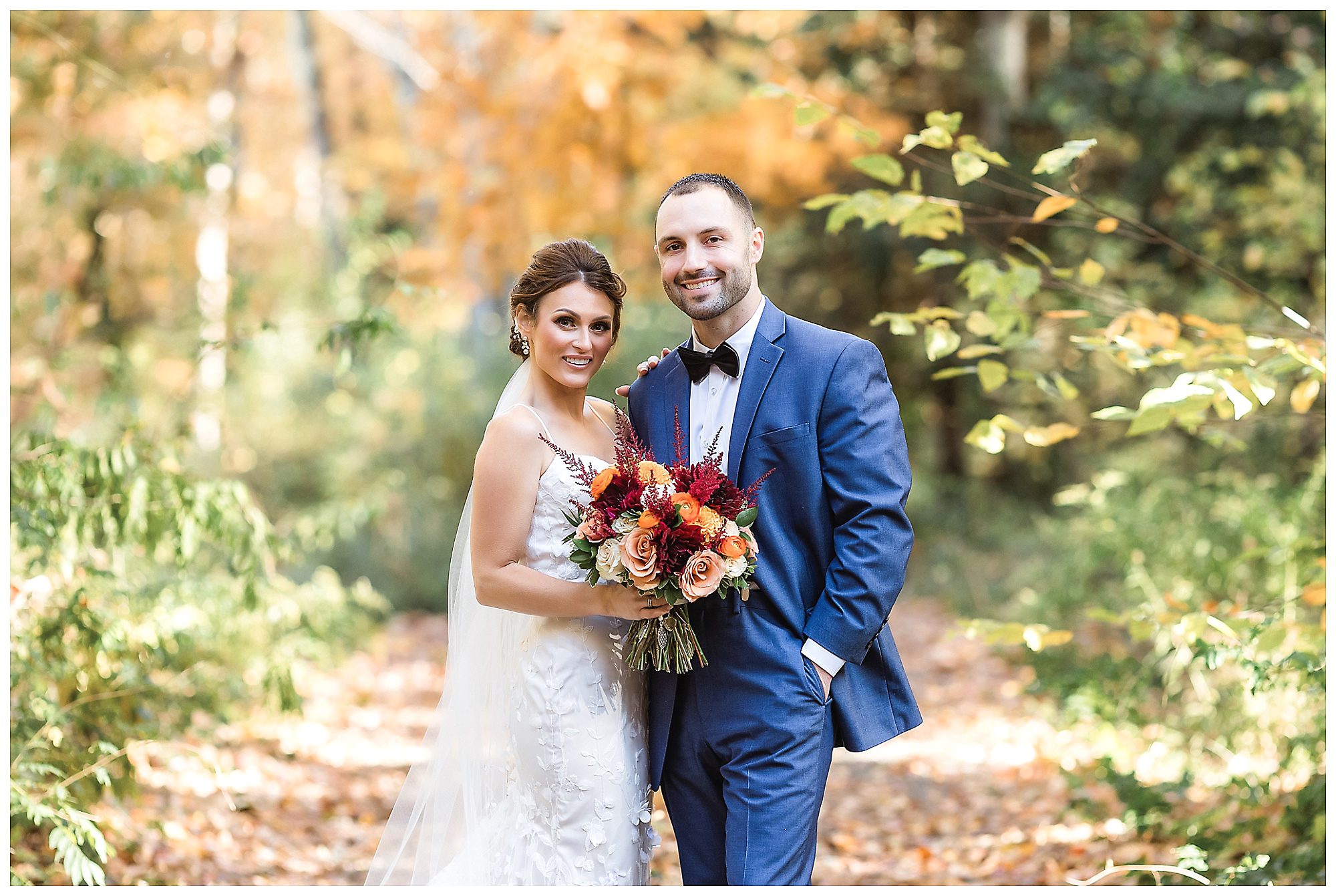 wedding portraits bride and groom