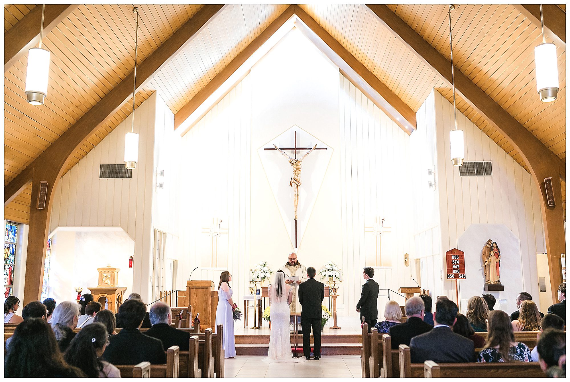 st pius X church wedding