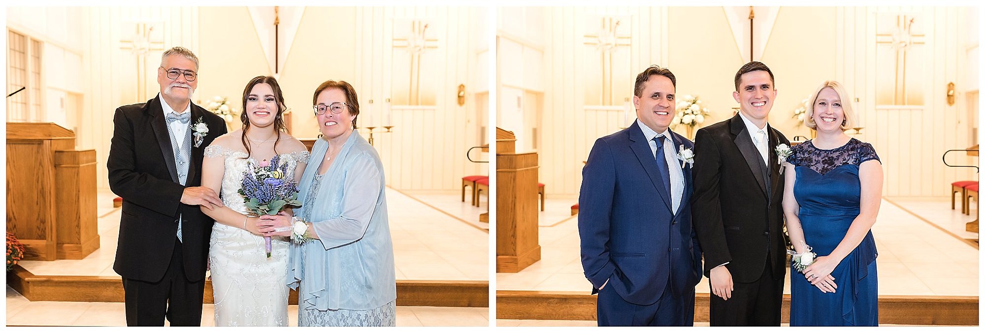 wedding family portraits