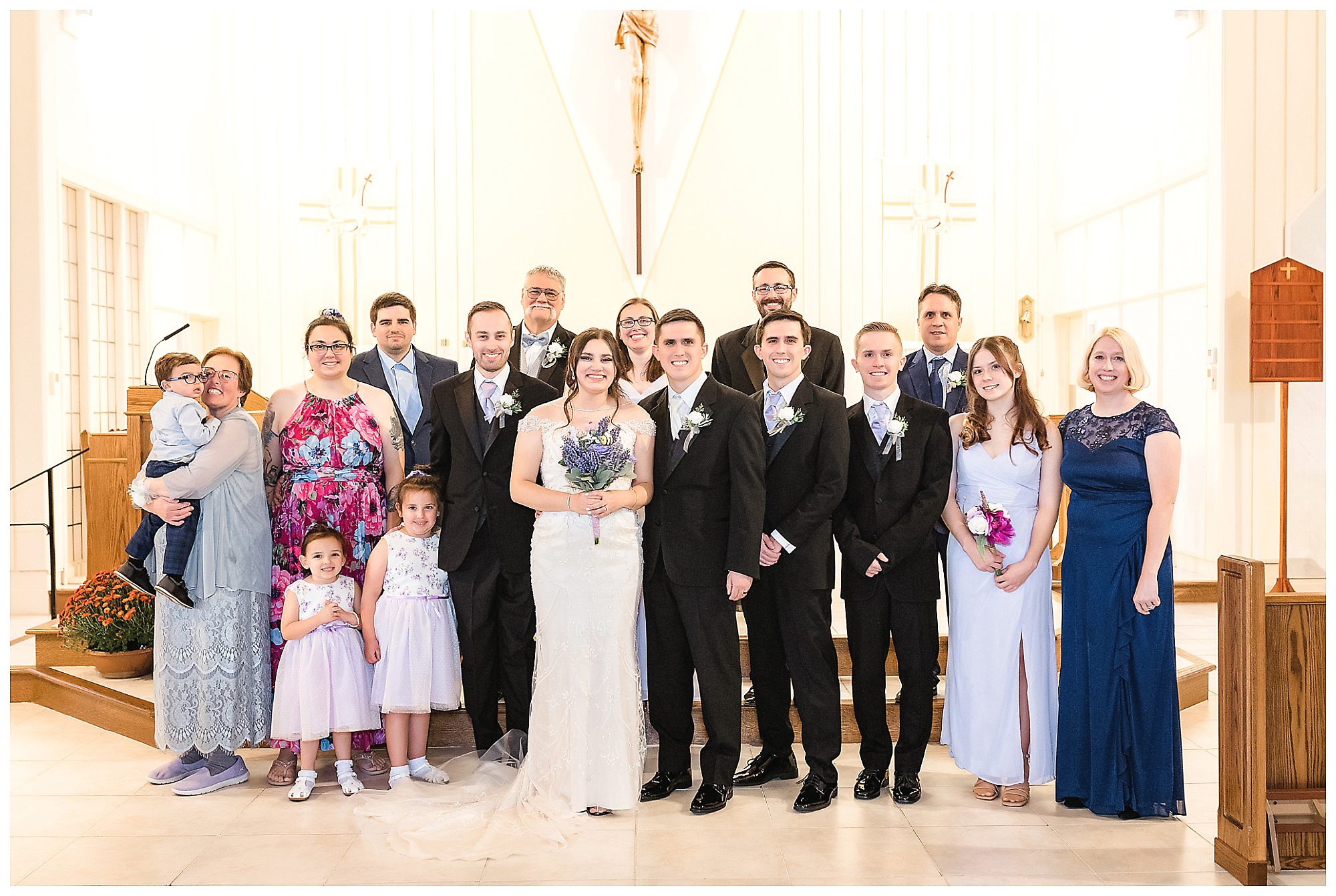 wedding family portraits