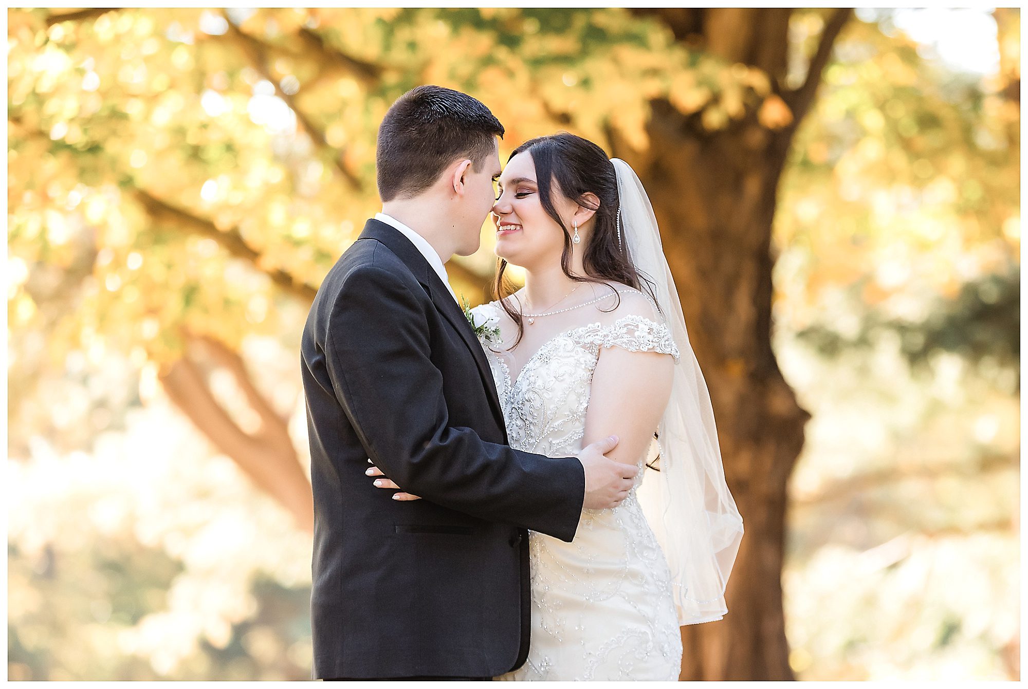 bride and groom wedding portraits
