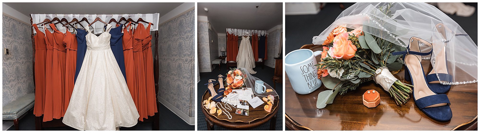 simsbury inn bride getting ready