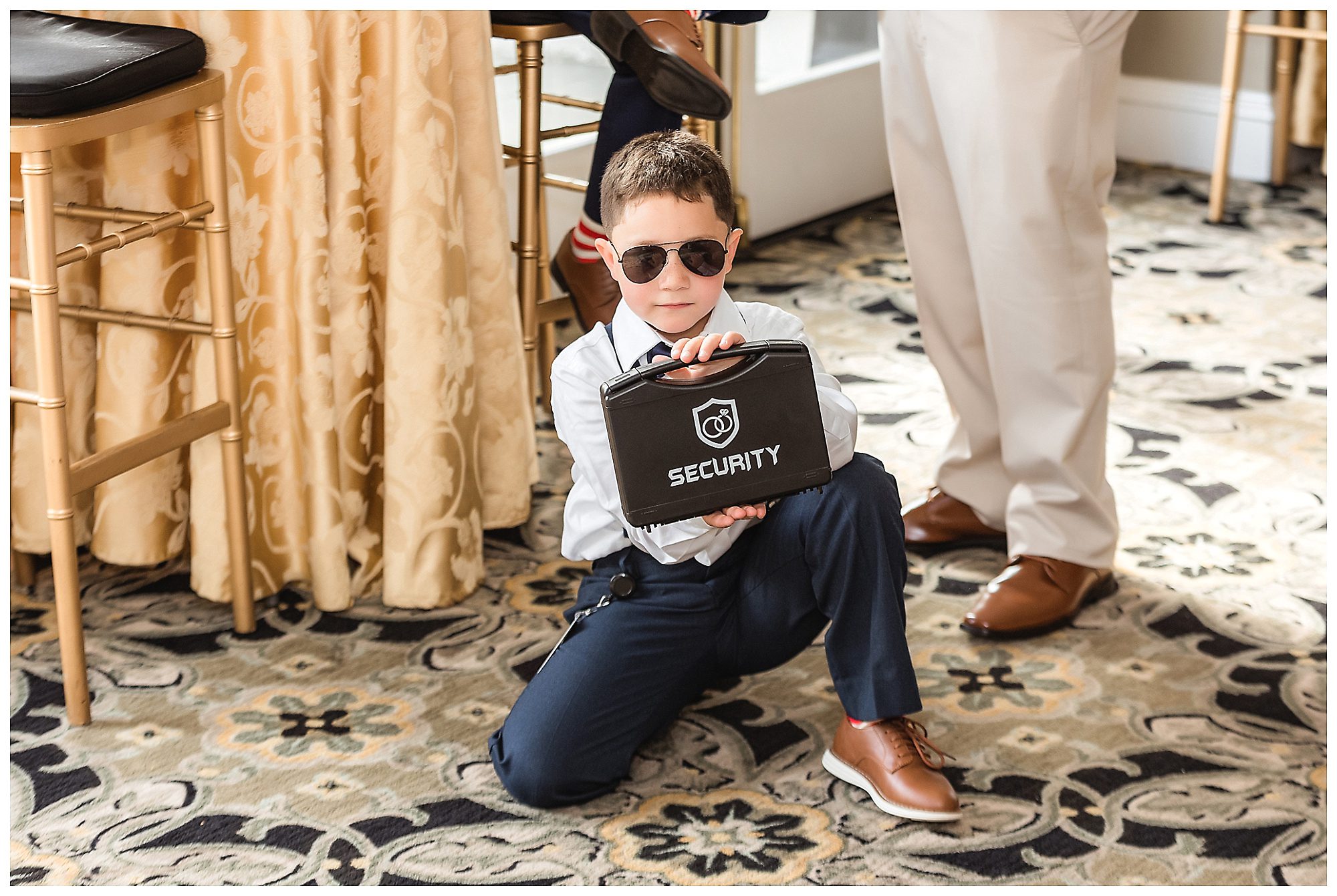 the riverview groom getting ready