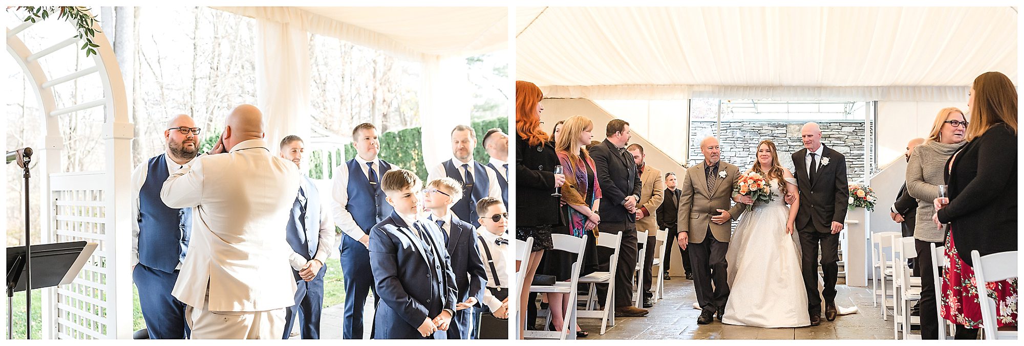 the riverview wedding ceremony