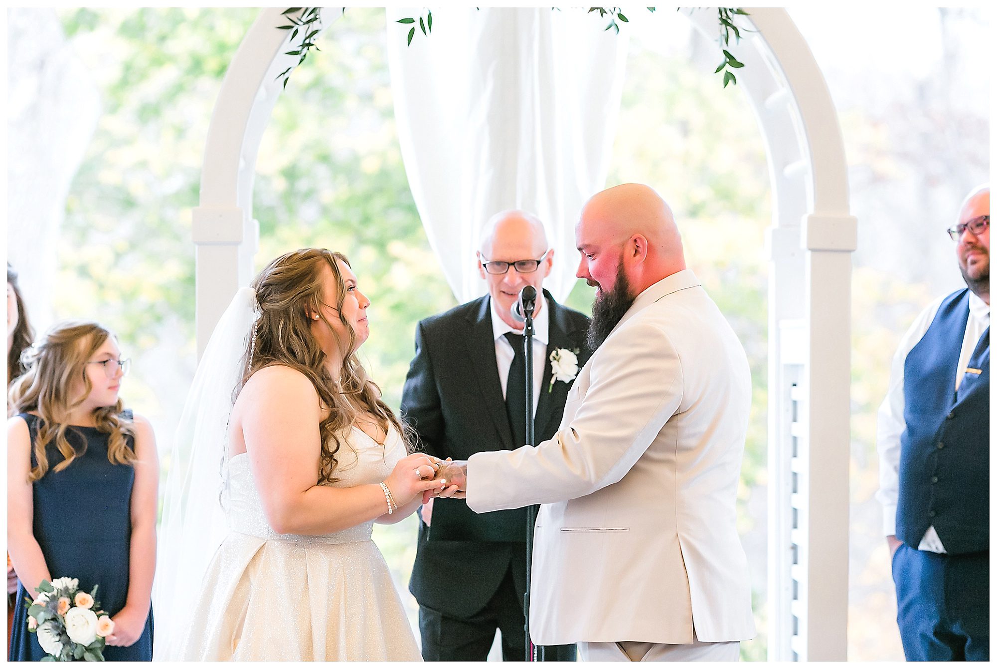 the riverview wedding ceremony